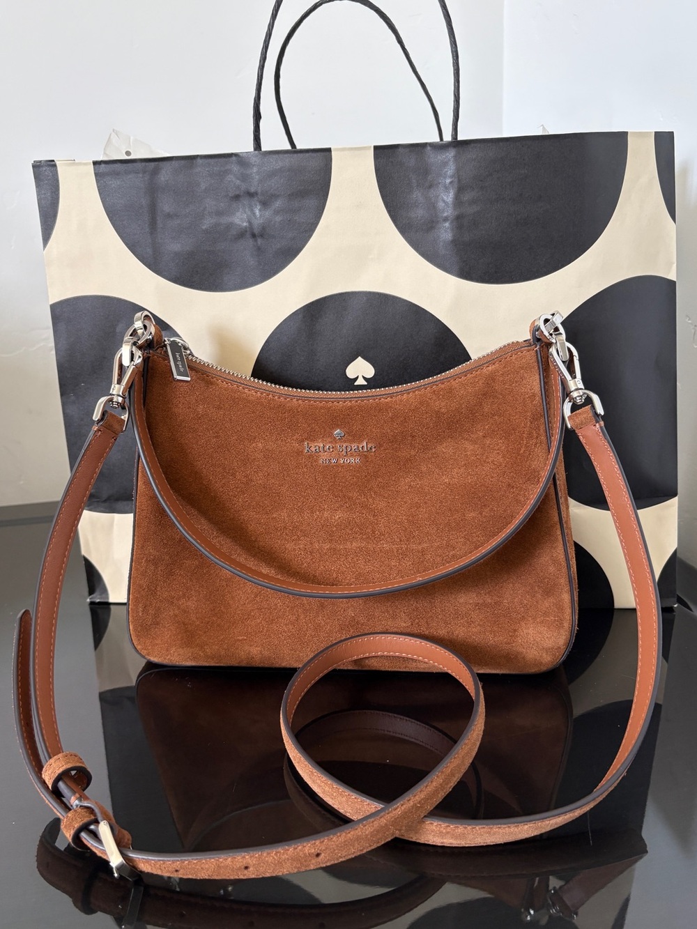 Kate Spade Margot Suede Convertible
Shoulder Bag